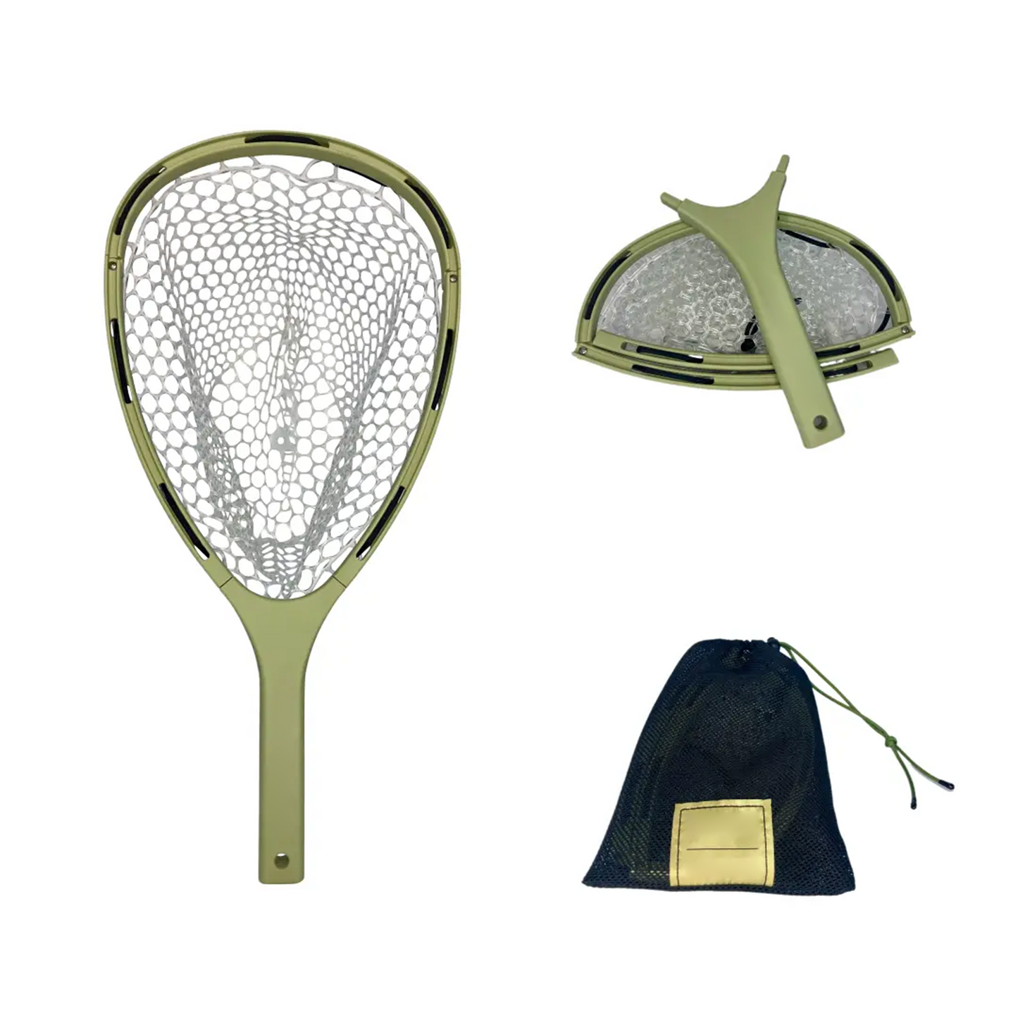 Ultra-Light Collapsible Fly Fishing Net for Backcountry Angling