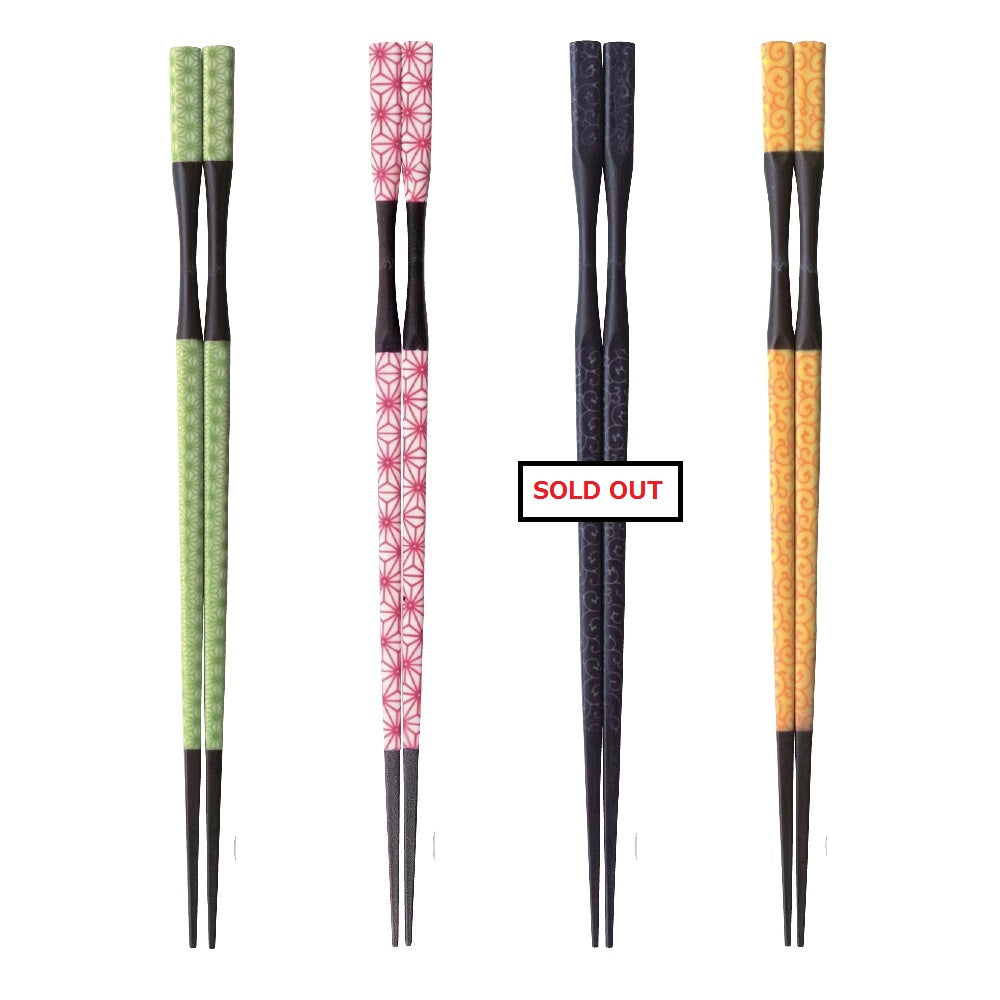 and pestle-shaped chopsticks