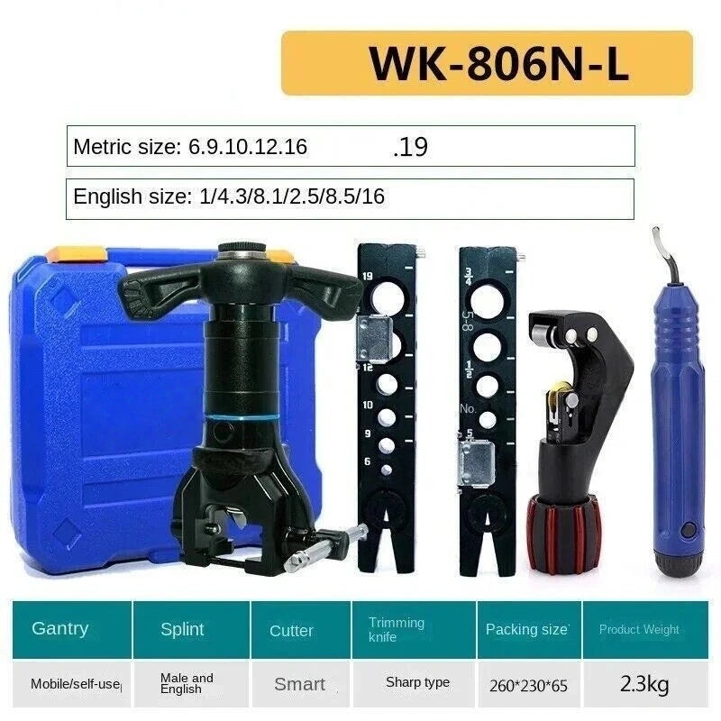 EXPAND COPPER & ALUMINUM TUBES IN SECONDS – Hand Drill Attachment, 6-22mm, Professional Grade