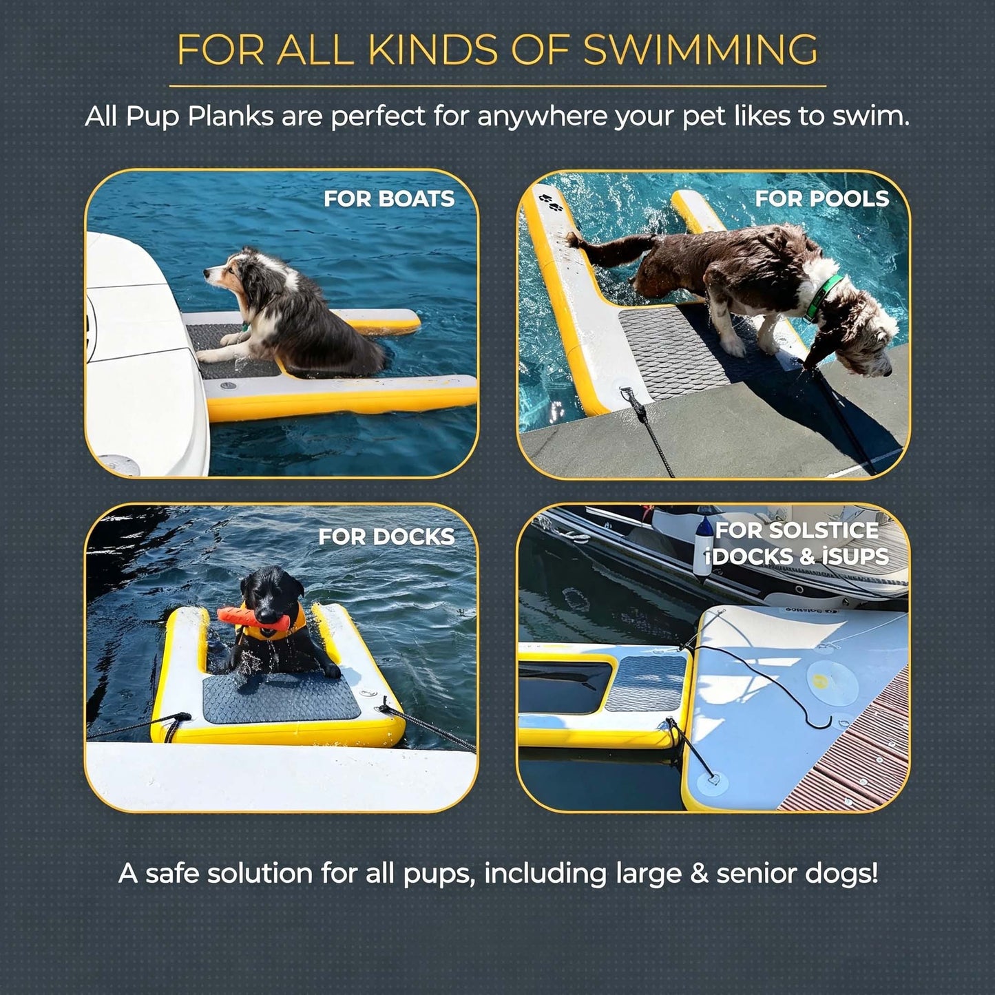 Inflatable Dog Water Access Ramp